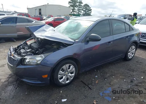 2014 Chevrolet Cruze Ls Auto из США, поврежденный, VIN 1G1PA5SH1E7142683